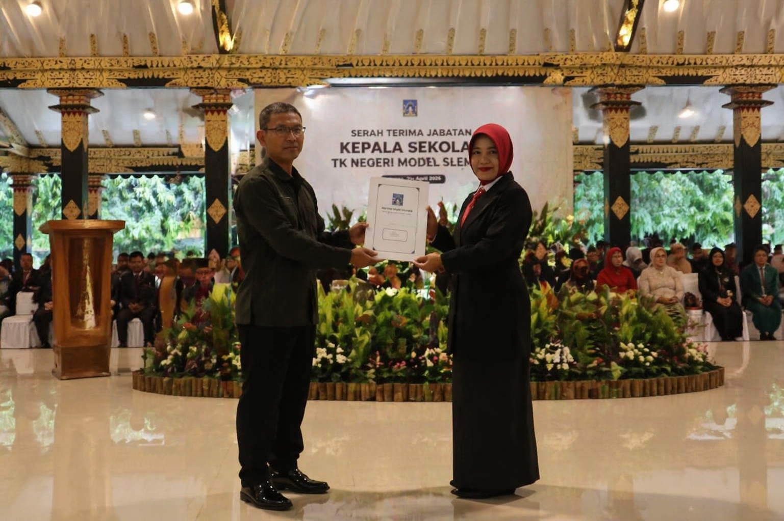 Pergantian Kepala TK Negeri Model Sleman Resmi Dilaksanakan