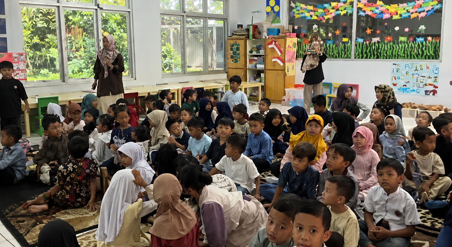 TK Negeri Model Sleman Laksanakan Kegiatan Penyembelihan Hewan Kurban dan Penguatan Nilai Keagamaan