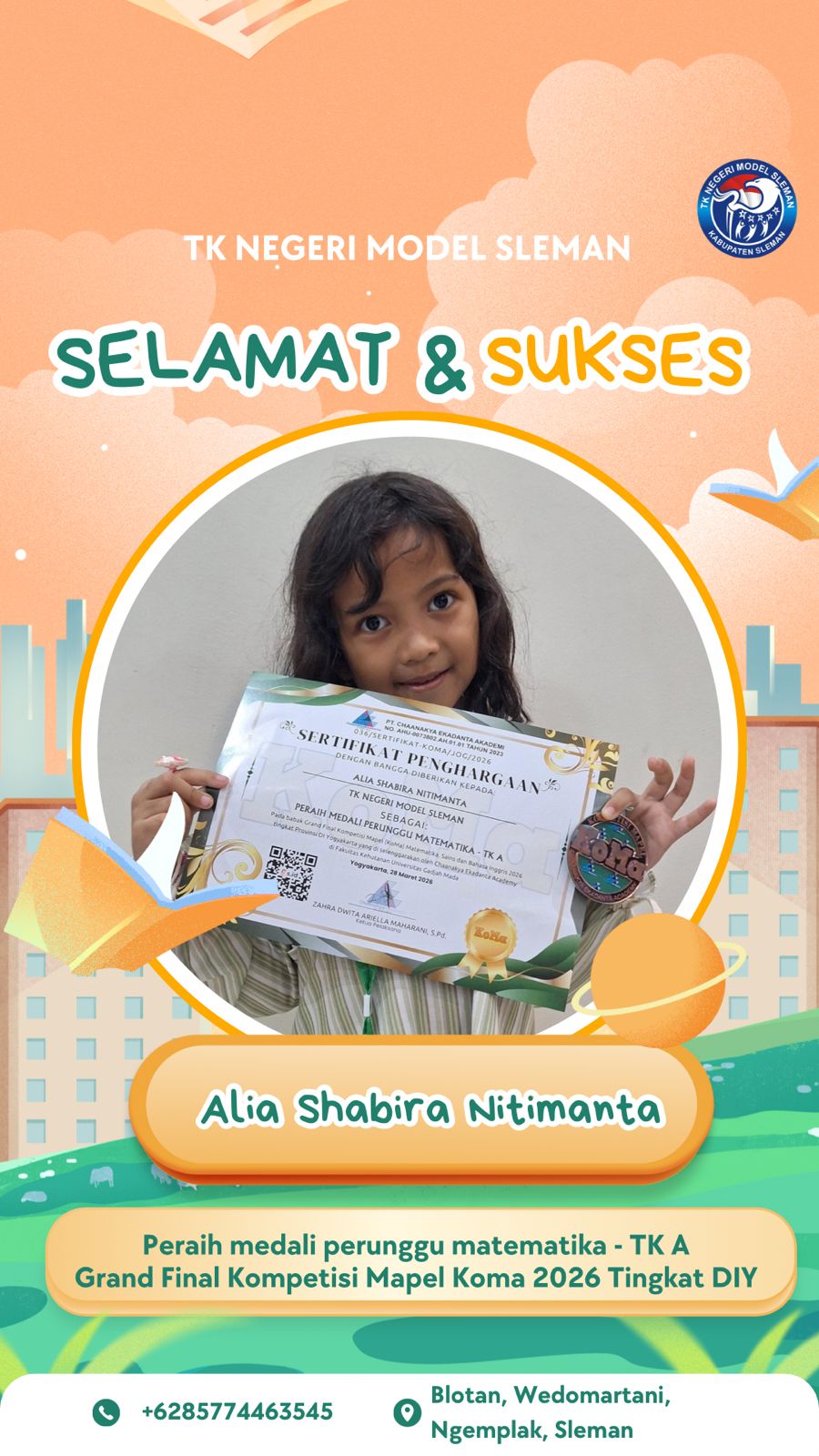 Juara 3 Grand Final Kompetisi Mapel